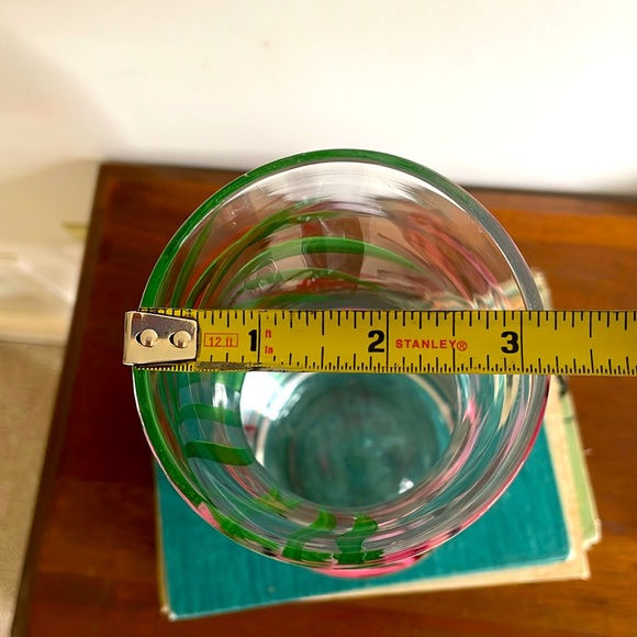 Pier 1 Fannie Flamingo Hand Painted Carafe- great condition - Picture 10 of 10